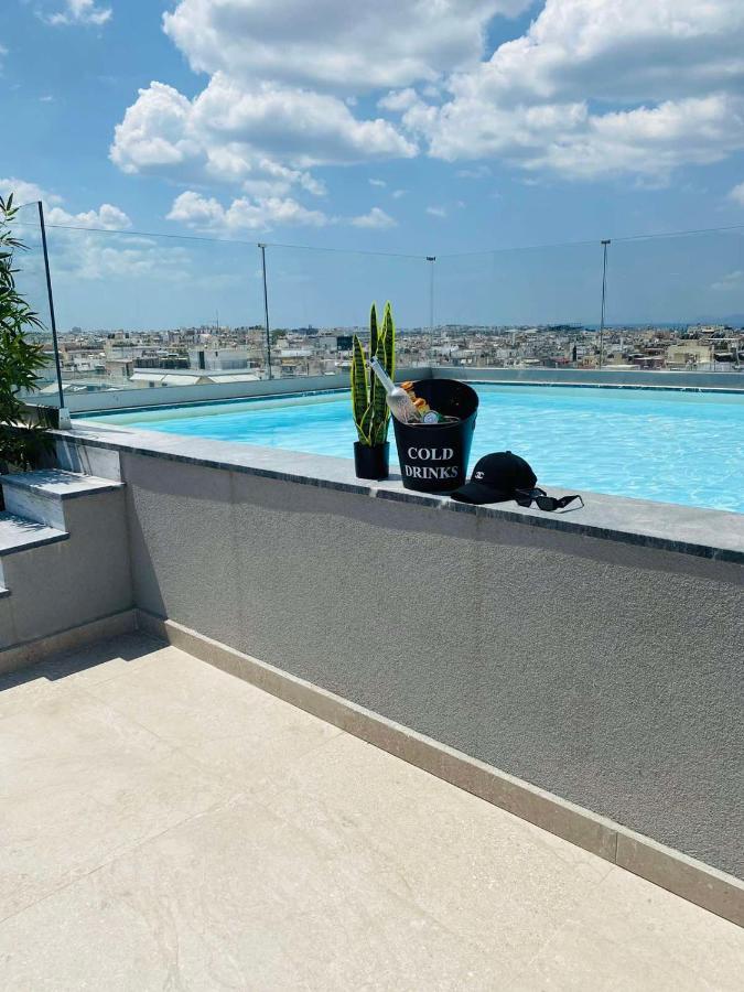 New 2Bd Aprt With Shared Rooftop Pool E2 Atény Exteriér fotografie