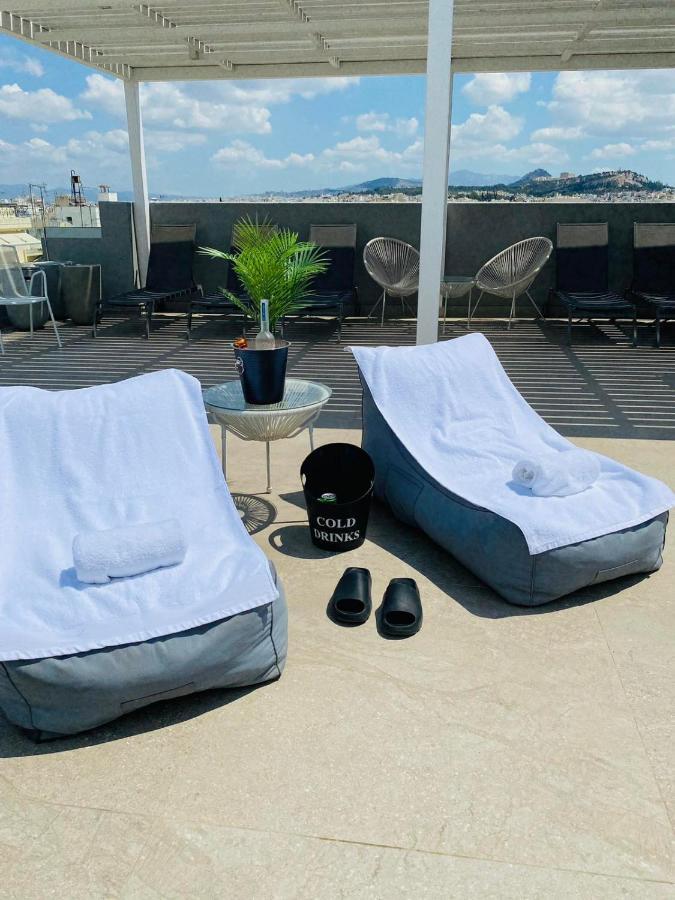 New 2Bd Aprt With Shared Rooftop Pool E2 Atény Exteriér fotografie