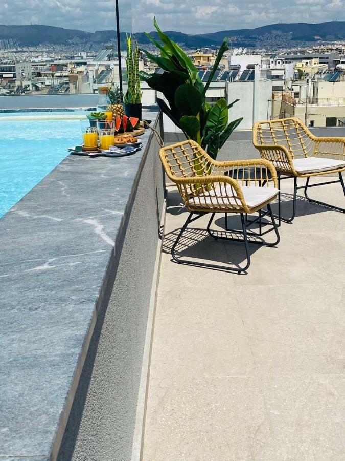 New 2Bd Aprt With Shared Rooftop Pool E2 Atény Exteriér fotografie